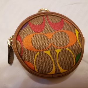 Coach Rainbow Coin Case